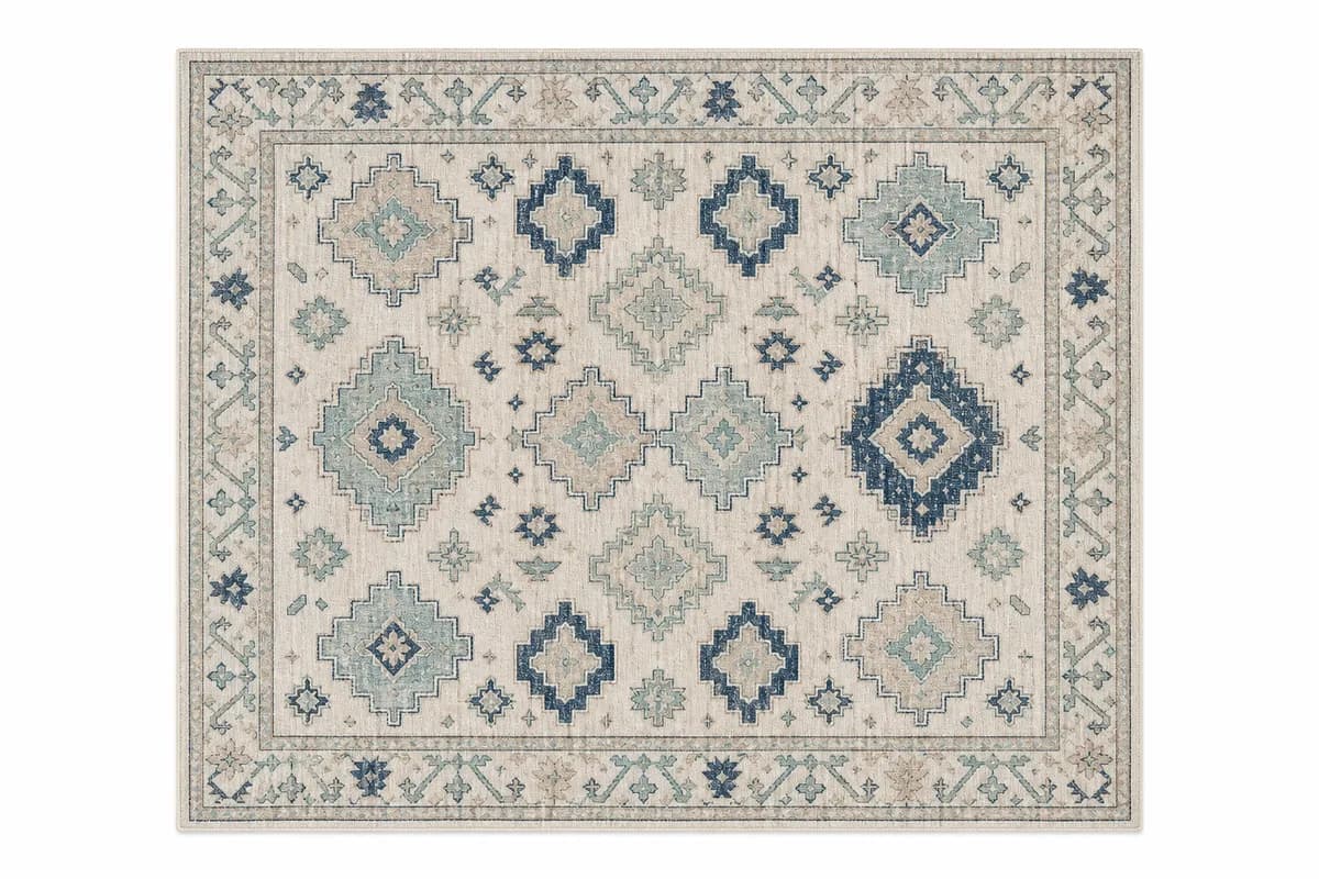Sandbar Geometric Area Rug, 5 x 7 Feet — studio product photograph
